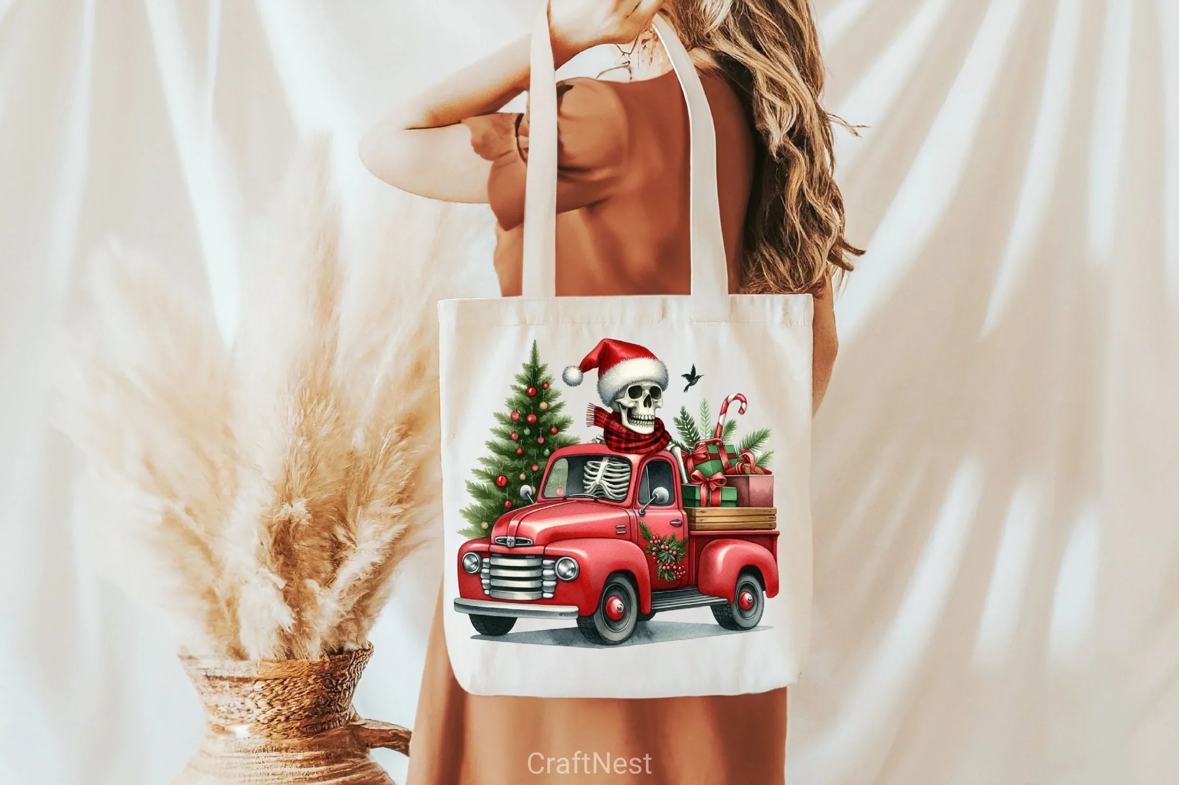 Christmas Truck Skeleton Clipart Bundle - CraftNest - Digital Crafting and Art