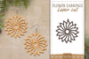 Earrings Flower SVG Bundle
