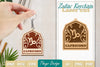 Zodiac Keychain SVG Bundle