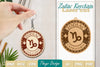 Zodiac Keychain SVG Bundle