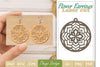Flower Earrings SVG Bundle