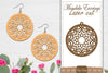 Earrings Mandala SVG Bundle