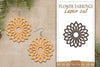 Earrings Flower SVG Bundle