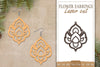 Earrings Flower SVG Bundle