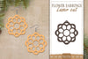 Earrings Flower SVG Bundle SVG