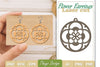 Flower Earrings SVG Bundle
