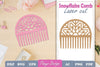 Comb Snowflake SVG Bundle