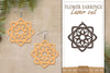 Earrings Flower SVG Bundle