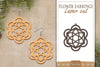Earrings Flower SVG Bundle
