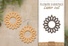 Earrings Flower SVG Bundle