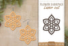 Earrings Flower SVG Bundle