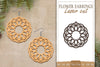 Earrings Flower SVG Bundle