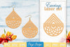 Earrings Mandala SVG Bundle