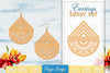 Earrings Mandala SVG Bundle