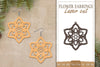 Earrings Flower SVG Bundle