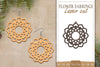 Flower Earrings SVG Bundle