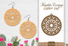 Earrings Mandala SVG Bundle