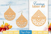Earrings Mandala SVG Bundle