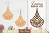 Earrings Mandala SVG Bundle