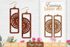 Earrings Mandala SVG Bundle SVG