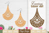 Earrings Mandala SVG Bundle