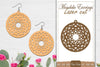 Earrings Mandala SVG Bundle