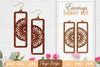 Earrings Mandala SVG Bundle SVG