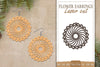Earrings Flower SVG Bundle