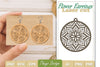 Flower Earrings SVG Bundle