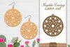 Earrings Mandala SVG Bundle