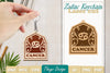 Zodiac Keychain SVG Bundles