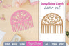 Comb Snowflake SVG Bundle