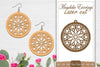 Earrings Mandala SVG Bundle