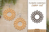 Earrings Flower SVG Bundle