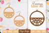 Earrings Mandala SVG Bundle