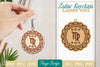 Zodiac Keychain SVG Bundle Collection