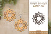 Earrings Flower SVG Bundle