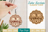 Zodiac Keychain SVG Bundle