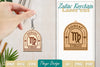 Zodiac Keychain SVG Bundle
