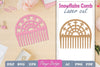 Comb Snowflake SVG Bundle