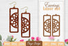 Earrings Mandala SVG Bundle