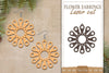 Earrings Flower SVG Bundle