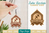 Zodiac Keychain SVG Bundle