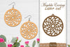 Earrings Mandala SVG Bundle
