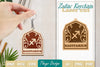 Zodiac Keychain SVG Bundle