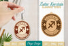 Zodiac Keychain SVG Bundle