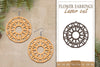 Earrings Flower SVG Bundle
