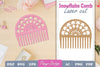 Comb Snowflake SVG Bundle