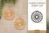 Earrings Flower SVG Bundle