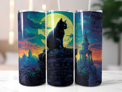 Moon Cats Tumbler Wrap - CraftNest